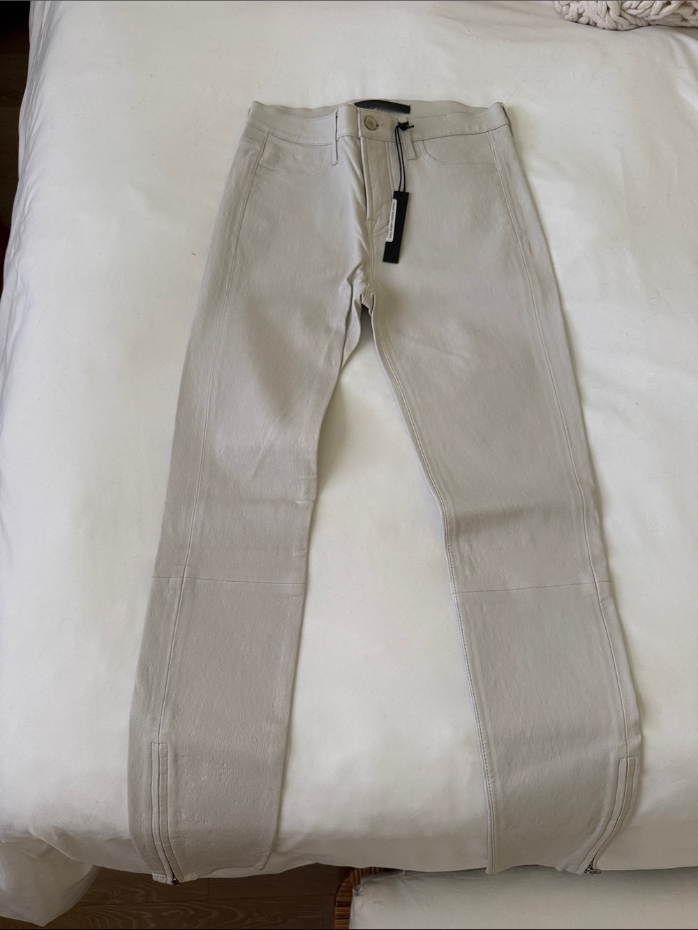 J Brand Bone Leather Skinny Jean